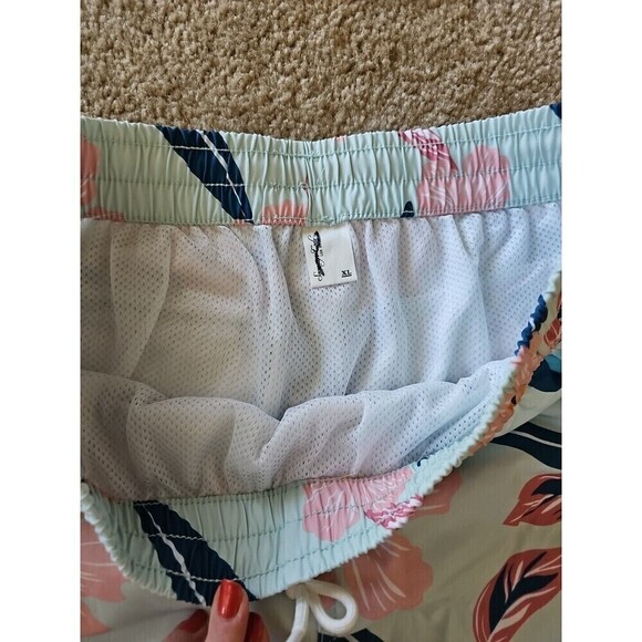 Soverign Code Men's Floral-Print Swim Shorts Drawstring Size XL NEW $64 - Picture 4 of 6